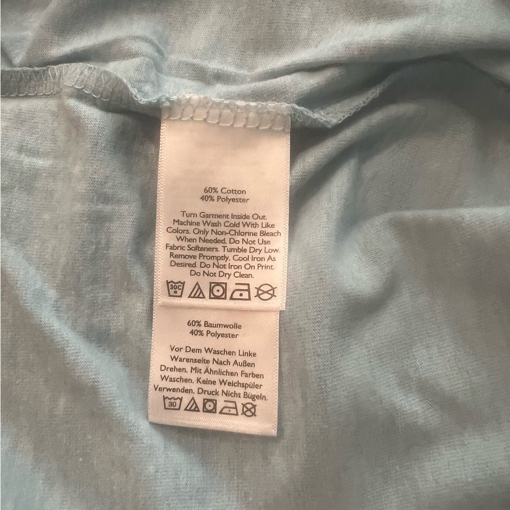 Eddie Bauer Men’s Blue Legendwash Crew Neck Short Sleeve Pocket Tee - Picture 4 of 4
